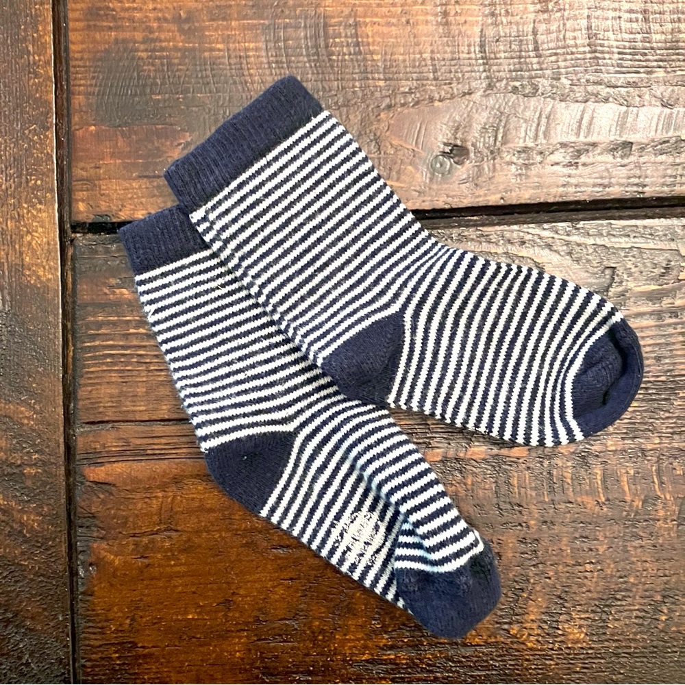 Petit Bateau Striped Socks - Size 6-12 months